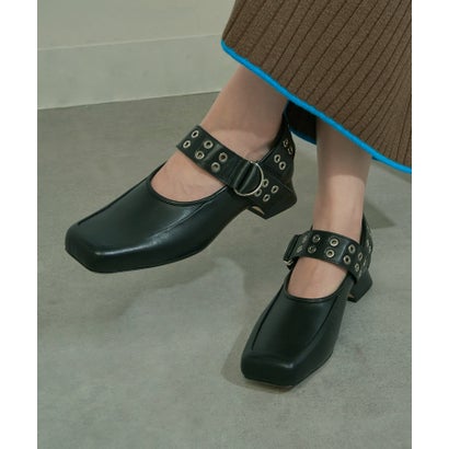 アルム ALM. JEWELER LEATHER PUMPS AL117 （ブラック）