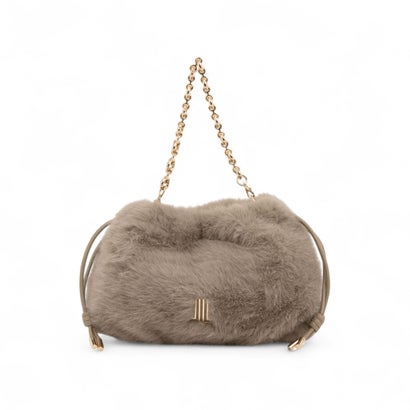 ランバン オン ブルー LANVIN en Bleu カレンデ 2WAYハンドバッグ （ファーベージュ）
