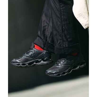 ミズノ MIZUNO メンズ レディース スニーカー WAVE PROPHECY LS D1GA333701 （ブラック）