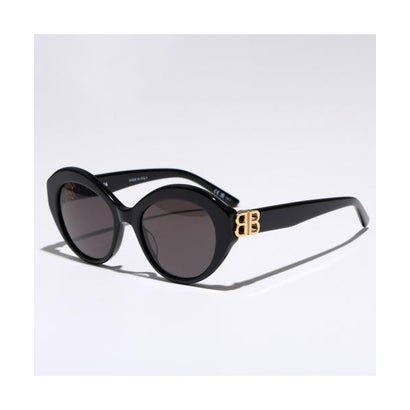 バレンシアガ BALENCIAGA BALENCIAGA 黒眼鏡 BB0133S 稲荷型 眼鏡 （0018/BLACK-GOLD-GREY）