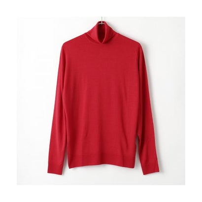 ジョンスメドレー JOHN SMEDLEY JOHN SMEDLEY ニット CHERWELL STANDARD FIT タートルネック （(28)CRANBERRY）
