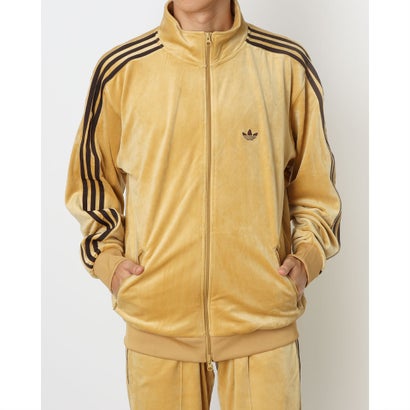 アディダス オリジナルス adidas Originals ベッケンバウアー ベロア トラックトップジャージ JM2270 ベージュ メンズ レディース （GOLDEN BEIGE(JM2270)）