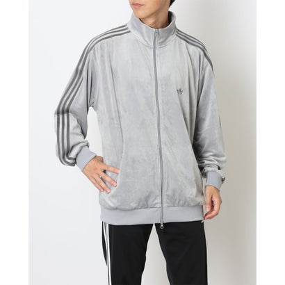 アディダス オリジナルス adidas Originals ベッケンバウアー ベロア トラックトップジャージ JM2271 シルバー メンズ レディース （LIGHT ONIX(JM2271)）