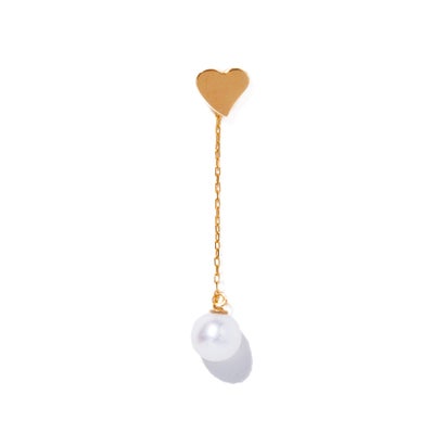 ルボンボン les bon bon coeur pearl pierce BOB564 （ゴールド）