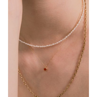 ルボンボン les bon bon happiness necklace BOB238 (レッド)|LOCOMALL(ロコンド公式ストア)
