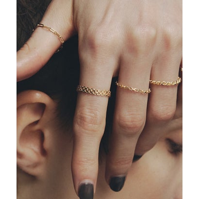 ルボンボン les bon bon K18 Paola ring BOB531 （ゴールド）