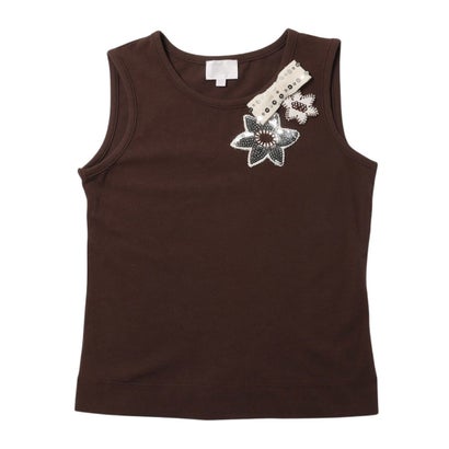 マ・メール Mame\u0027re カットソー(薄地）_ノースリーブ （120珊/赤銅色） Tシャツ・カットソー-キッズファッション