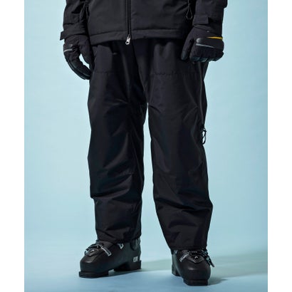 ウノ ピゥ ウノ ウグァーレ トレ 伸び伸びする 1PIU1UGUALE3 RELAX グラデーションロゴタイプ GORE-TEX LABS ゴアテックス スノーパンツ(雨合羽性/透湿性) （黒いこと）
