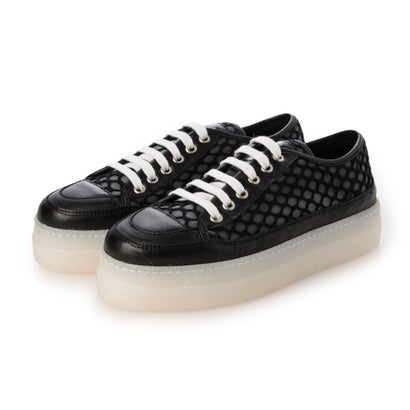 パットゴア patgoa レザースニーカー （BLACK）