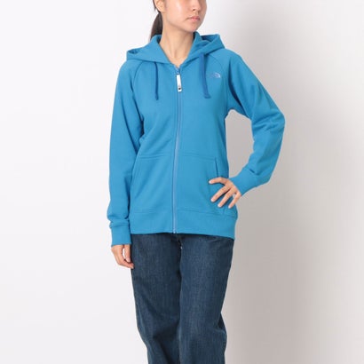 ザ・ノース・フェイス THE NORTH FACE レディース アウトドアカジュアル スウェットフルジップ Rearview Full Zip Hoodieリアビューフルジップフーディ NTW12442 （クリアレイクブルー×クリアレイクブ