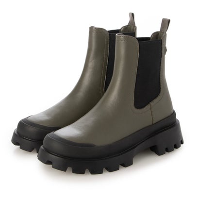 スティーブ マデン STEVE MADDEN ボリュームソールサイドゴアブーツ （カーキ）