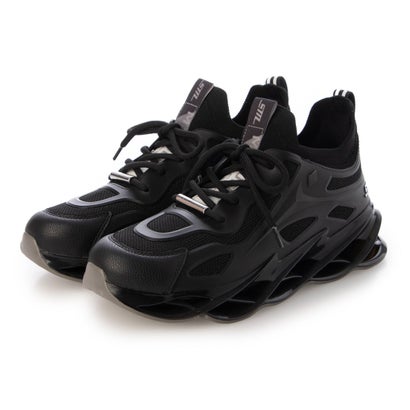 スティーブ マデン STEVE MADDEN デザインボリュームソールスニーカー （ブラックブラック）