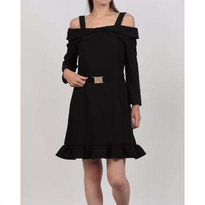 デニーローズ DENNY ROSE BTポイントオフショルミニワンピース （BLACK）