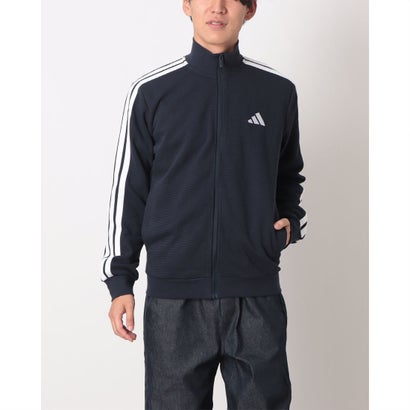 アディダス adidas メンズ ライフスタイル ウェア レギュラーフィット ワッフル トラックトップ アルペン KE7506 （レジェンドインク/ホワイト）