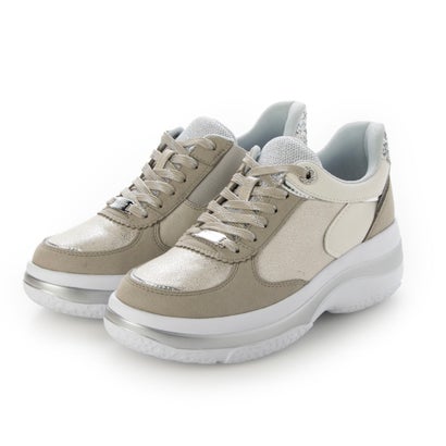 フィットジョイ FITJOY スルット・フィットジョイ 厚底6eyeletスニーカー （GRAY）