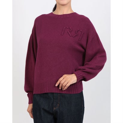 リナシメント RINASCIMENTO 立体RロゴニットTOPS （Bordeaux Rosso）