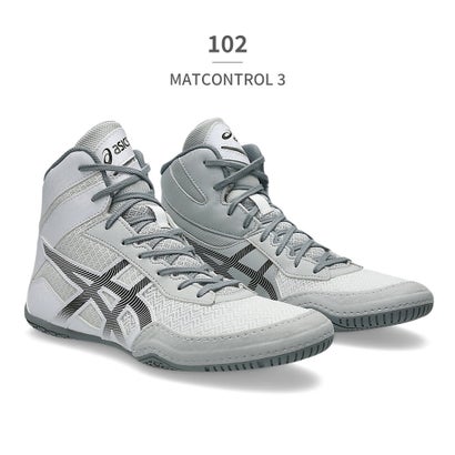 アシックス ASICS スニーカー メンズ 1081A053 asics MATCONTROL 3 レスリングシューズ （ホワイト）