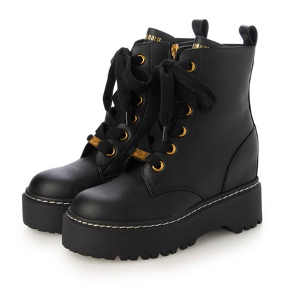スティーブ マデン STEVE MADDEN プラットフォームレースアップブーツ （ブラック）