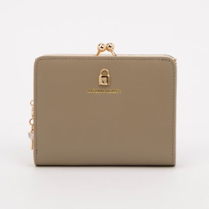 ナチュラルビューティー バッグアンドウォレット NATURAL BEAUTY BAG & WALLET クレ がま口 2つ折り財布 （オーク）