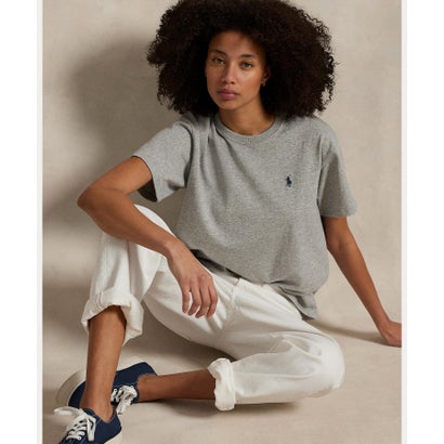 ポロ ラルフ 置き目レン POLO RALPH LAUREN 綿織物 プルオーバー 労働者の一団のど首 プルオーバー （020薄墨色）