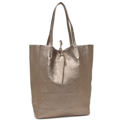 マーロンフィレンツェ MARLON FIRENZE トートバッグ ショッパービッグ ゴールド ブラウン レディース MARLON BS0002 L005 (BRONZO)