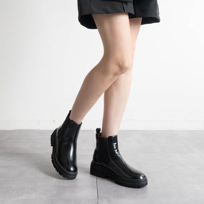 ファビーファビー FABBY FABBY. サイドゴアブーツ （ENブラック）