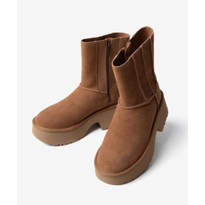 アグ UGG アグ UGG 1158313 ブーツ CLASSIC TWIN SEAM NEW HEIGHTS レディース シューズ 厚底ブーツ クラシック ツイン シーム ニュー ハイツ ムー （チェスナット）