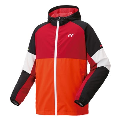 ヨネックス YONEX ヨネックス YONEX 庭球 ユニ裏地付ウォームアップパーカー  52016 （436 サンセットオレンジ）