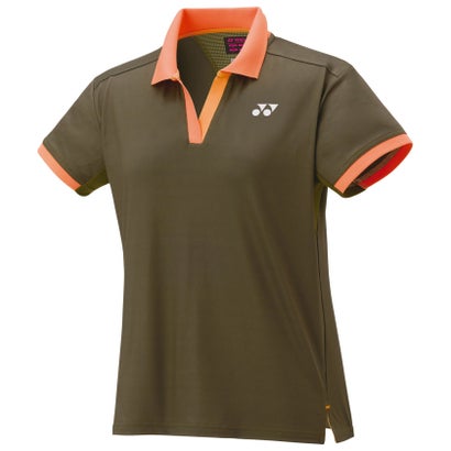 ヨネックス YONEX ヨネックス YONEX テニス ウィメンズゲームシャツ 20834 （679 オイルブラウン）