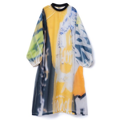 ノントーキョー NON TOKYO ダイレクトプリントシアーワンピース（DIRECT PRINT SHEER ONE-PIECE ） （GRAPHIC）｜LOCOMALL（ロコンド公式ストア）