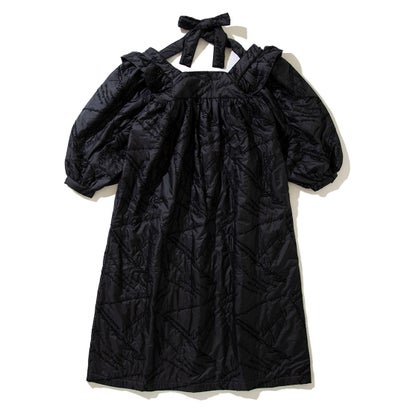 ナオキトミヅカ naokitomizuka キルティング 御召しもの（Quilting dress） （black）