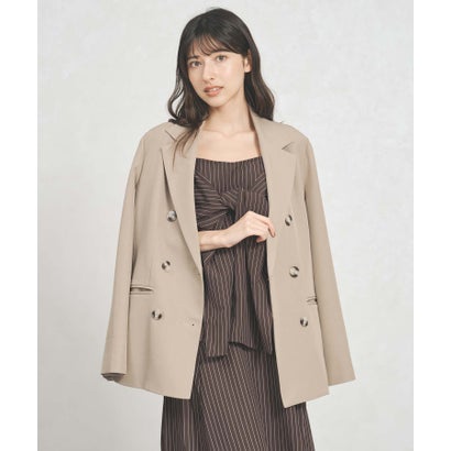 トランテアン ソン ドゥ モード 31 Sons de mode 2025秋冬新作 2wayスリットスリーブテーラードジャケット TT558501 （BEIGE）