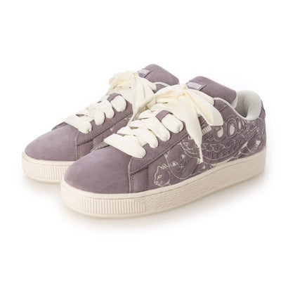 ピューマ PUMA メンズ スニーカー スケボー 表どおり 共同研究 SUEDE XL RIPNDIP リップンディップ  40365101 （パープル）