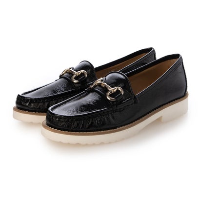 パスクッチ PASCUCCI ベーシックビットローファー （ブラックコンビ）
