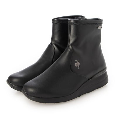 ルコックスポルティフ le coq sportif 【雨水相応う】ヒールアップショートブーツ（LCS アンジェ II） （黒いこと）