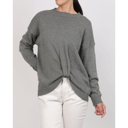 リナシメント RINASCIMENTO 裾タックギャザーデザインニットTOPS （Grigio Melange）