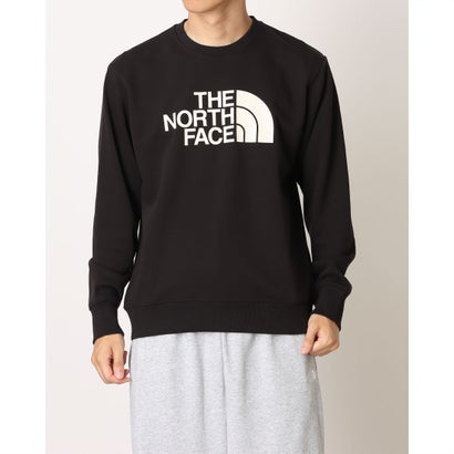 ザ・ノース・フェイス THE NORTH FACE THE NORTH FACE 腫瘍壊死因子 ESSENTIAL CREW 北の方人間の顔 汗水 メンズ 労働者の一団のど首 エッセンシャル 調教師 （(JK3)腫瘍壊死因子-BLACK）