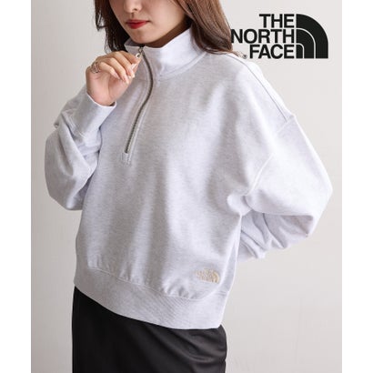 ザ・ノース・フェイス THE NORTH FACE 【日本未発売】韓国 白いこと付け札CORE HALF ZIP NM5MR01 ハーフジップスウェット （薄墨色）