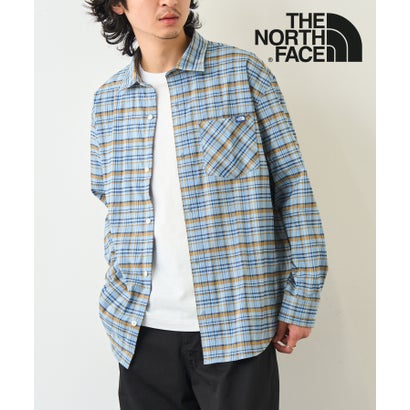ザ・ノース・フェイス THE NORTH FACE 【日本未発売】韓国 白いこと下げ札M’S PLID SHIRTS NH8LR02 照合のしるしプルオーバー 羽織 （ダークインディゴブルー）