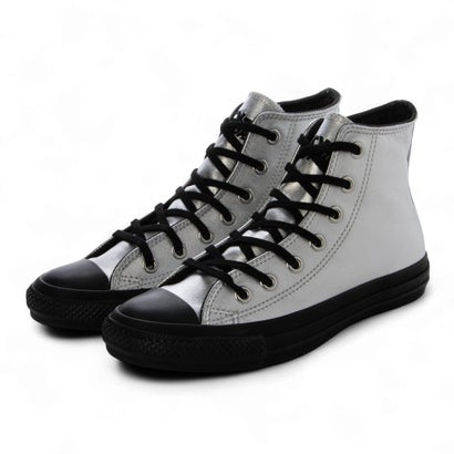コンバース CONVERSE オールスター TM HI /うしろ側・トゥ・ザ・フューチャー （しろがね色/黒いこと）
