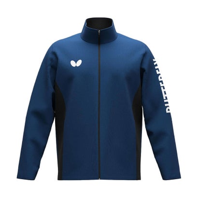 バタフライ BUTTERFLY バタフライ Butterfly 卓球 ワイザー ジャケット ジャージ トップス 上着 ウエア メンズ レディース 男性 女性 ストレッチ トレーニ （193 ダークブルー）