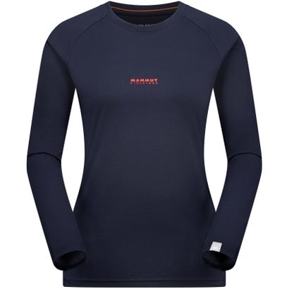 マムート MAMMUT マムート MAMMUT アウトドア QD ロゴタイプ 刷り上げる ロング捩り プルオーバー アジアン相応う レディース 成人女性 ウィメンズ 長袖プルオーバー （50647 MARINE-MAMMUTREDPRT1）