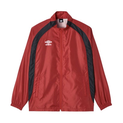 アンブロ umbro アンブロ umbro 蹴球 裏起毛 陳列場上衣 トップス 厚地の外套 ウォーマー メンズ 成人男性 成年者 蹴球 保温 防風 撥水 裏 （RD00 赤いこと）