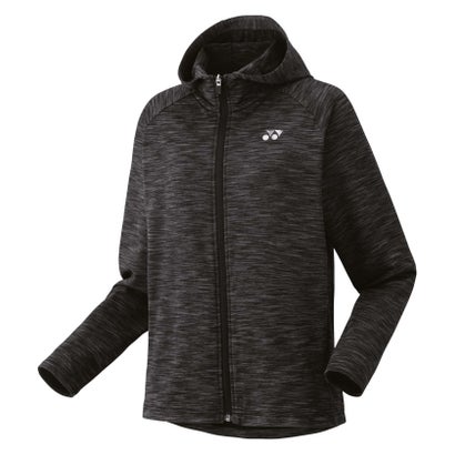 ヨネックス YONEX ヨネックス YONEX 庭球 WOMEN ニットウォームアップパーカー  58114 （007 黒いこと）