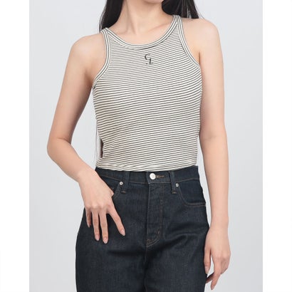 クラネ CLANE LOGO SLIM TANK TOPS （BORDER）