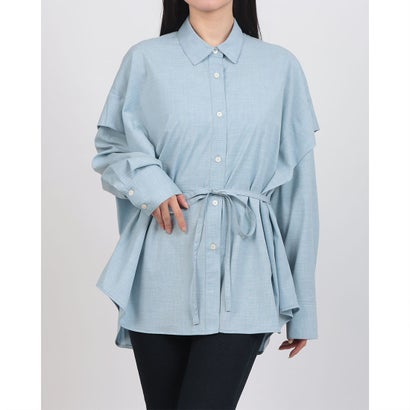 マノフ MANOF SHOULDER TUCK SHIRTS （BLUE）｜LOCOMALL（ロコンド公式ストア）
