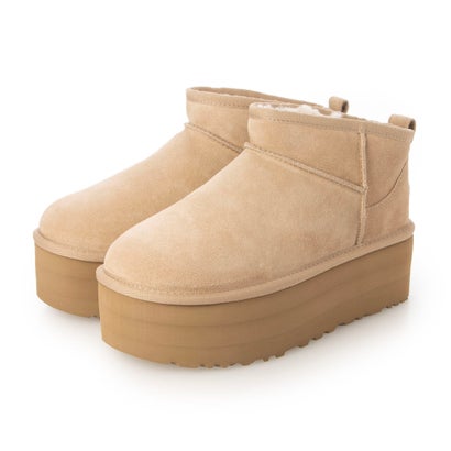 アグ UGG CLASSIC ULTRA MINI PLATFORM ブーツ （サンド） 17,468円