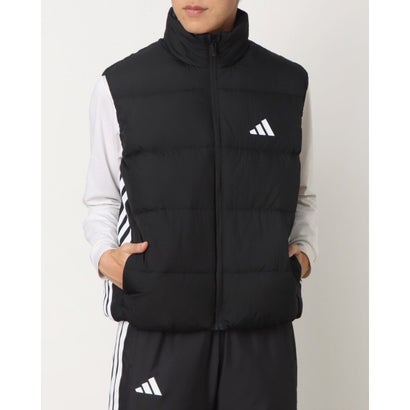 アディダス adidas メンズ 中綿より良い エッセンシャルズ クライマウォーム スリーストライプス パ毛革 落ちこむ より良い JM4078 （black）