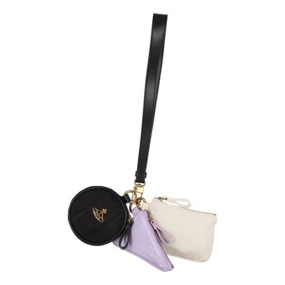ヴィヴィアン 酉の方角木材 Vivienne Westwood MOIRE MULTI POUCHI （MULTI）