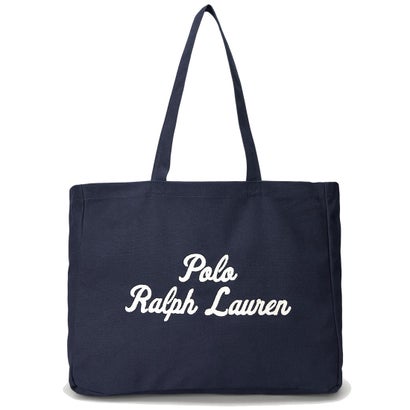ポロ ラルフ 置き目レン POLO RALPH LAUREN 刺しゅう ラージ トート（EMBROIDERY LARGE TOTE） （NEWPORT NAVY）
